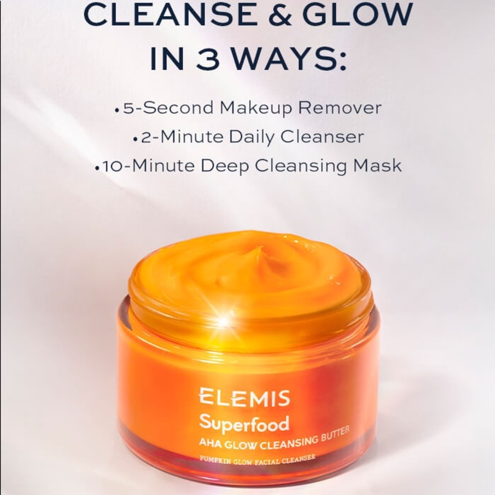 ELEMIS Superfood AHA Glow Cleansing Butter Mask